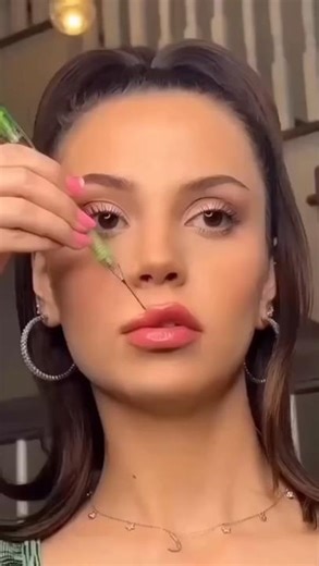 "shocking makeup experiments"🤯#makeup #beauty #lips #shorts