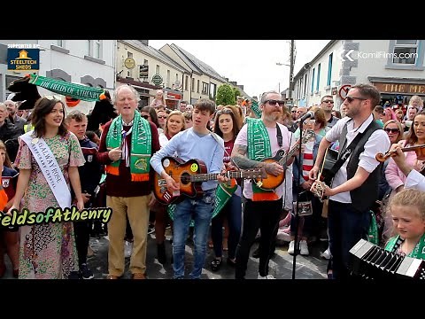 The Fields Of Athenry - World's Biggest Street Performance by Athenry Town & KamilFilms 2019