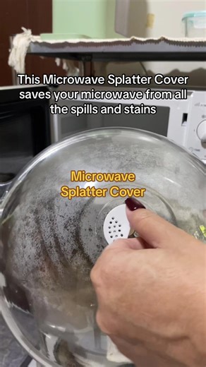 Essential Microwave Splatter Cover for Easy Cleaning