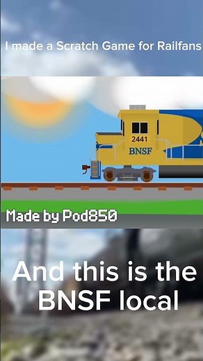 A Scratch game for railfans