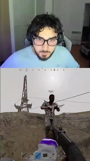 1VS4 face aux AUSTRALIENS ! Rust #rust #gaming