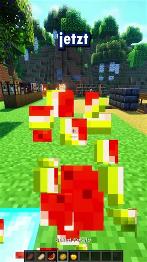 Dieses Pack macht Minecraft Essen SO VIEL besser!! #shorts #minecraftshorts #minecrafttexturepack