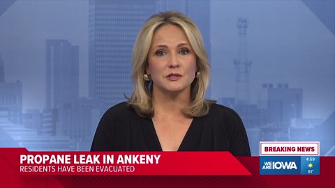 Ankeny neighborhood evacuated due to gas leak at hardware store