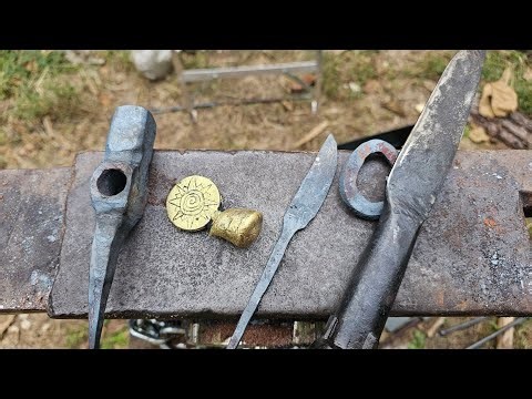 forging knives and metal casting livestream