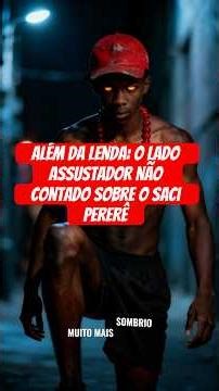 Além da lenda do saci Pererê 😱😱