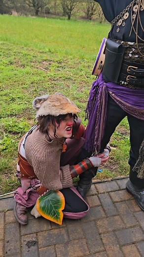 Fun TikTok Video: Another Silly Larping Moment with Kiki Azure!