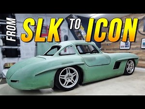 Test Fitting the 300SL Gullwing Body & Air Ride Setup!