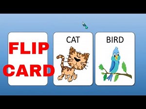 How to animate a Flipping Card using PowerPoint