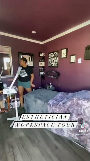 Workspace Tour (L.A. based, all natural esthetician)
