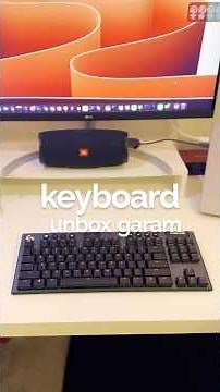 Logitech G915 TKL Mechanical Gaming Keyboard Unboxing