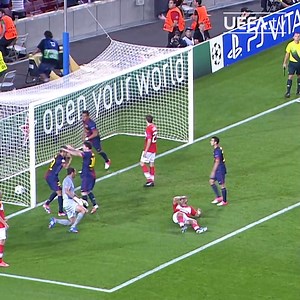 1.5M views · 10K reactions |  Messi made history in 2022 by becoming the first player to score in 18 consecutive #UCL seasons  | UEFA Champions League | Facebook