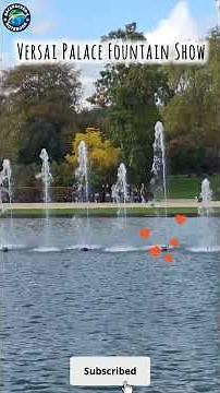 Versailles Fountain Show ✨🇫🇷 | Magical Water & Music Display