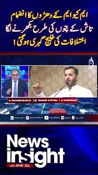 MQM Factions Split | Internal Rift Deepens | Party Unity Crisis in Karachi Politics - Newsinsight
