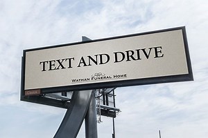 Text and Drive: Funeral Home