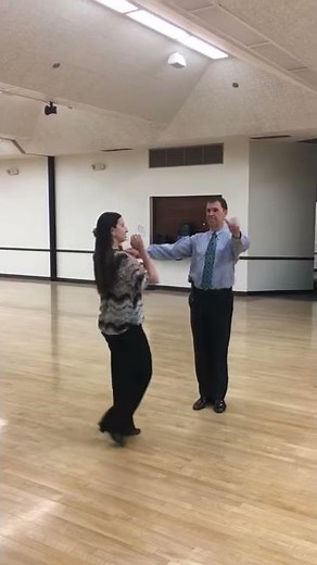 Beginning Night Club 2-Step (Ballroom Style) pattern combination #1 - DanceWise AZ