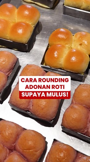 Teknik Rounding Roti Agar Mulus Sempurna