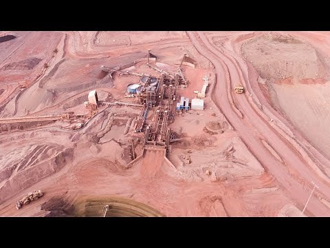 700 ton/h Planta de Beneficiamento de Estéril de Minério de Ferro - CDE