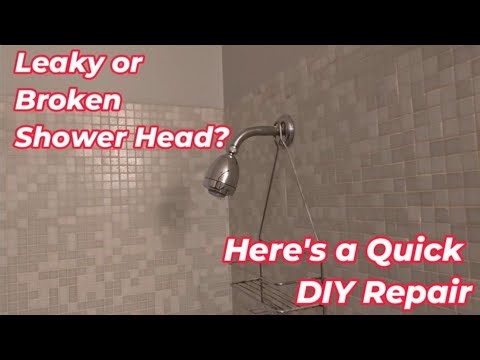 Leaky Shower Head? Replace It Yourself — No Plumber Needed