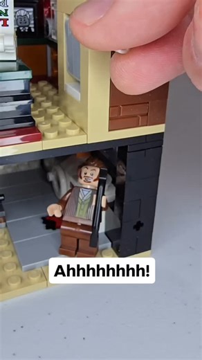Tim Filley on Instagram: "One of my favorite booby traps in LEGO form! Such a great Marv minifigure. #lego #homealone"