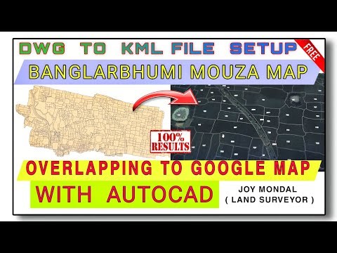 "AutoCAD DWG to KML Export – Full Google Earth Mapping Tutorial"