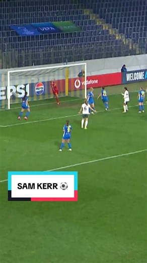 Sam Kerr’s second goal against St Polten. 🤩 Watch the UWCL live on Disney #chelsea #chelseafc #woso