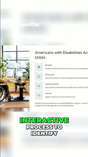 Unlocking ADA Compliance: Your Ultimate Guide to Disability Accommodation #hr #education #youtube