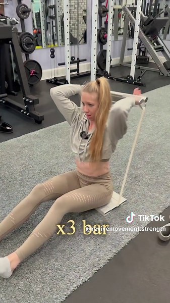 X3 Bar Seated OH Tricep EXT. #triceps #workout #arms #fitness #x3