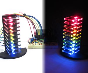 Mini LED Volume Towers (VU Meters)