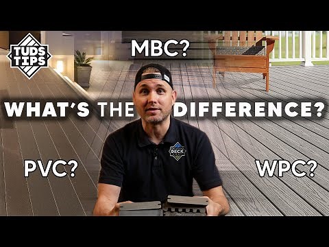PVC Composite VS Wood Plastic VS Mineral Based - What's the Difference?
