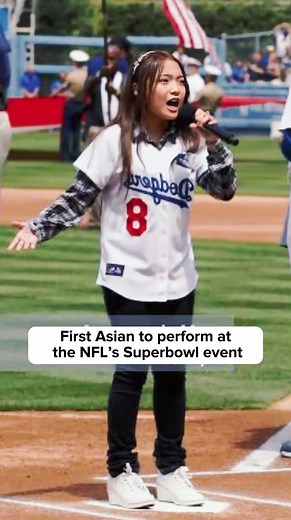 First Asian Superbowl Performance: Charice Pempengco Singing the Star-Spangled Banner
