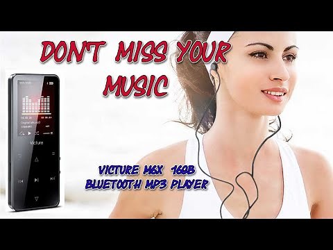 Victure M6X 16GB Bluetooth MP3 Player