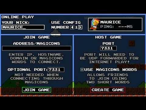 Mari0 Online Multiplayer Co-op