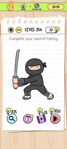 Brain Test Solution level 254