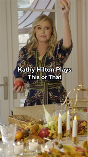 4.8K views · 26 reactions | It's the hostess with the mostest! Let's play "This or That!" with Kathy Hilton  P.S. Have you watched "Your Splendid Space with Kathy Hilton" yet? You're in luck because all episodes are available to stream for FREE on QVC+ and HSN+. Join Kathy where she’s serving up expert tips and shoppable finds you need to throw unforgettable gatherings your friends will flock to  Tap the  to stream now>> https://qvc.co/4nSTl9r | QVC Plus HSN Plus | Facebook