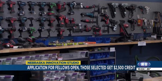 Nebraska Innovation Studio: Application for fellows open, those selected get $2,500 credit