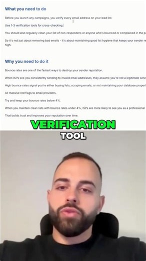 How to clean and verify email lead lists