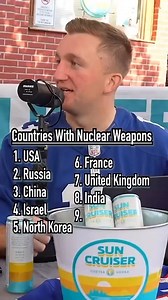 251K views · 1.6K reactions | Name ALL 9 Countries With NUCLEAR Weapons! Can You? #reels #countries #bomb #guessinggame #world | The Makeshift Project | Facebook