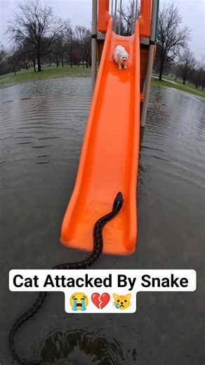 This Cat Attacked By Snake 😿💔😭