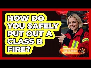 How Do You Safely Put Out A Class B Fire?