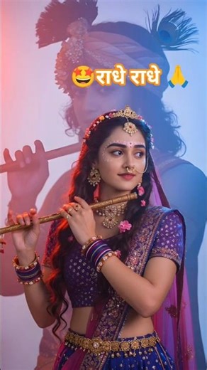 radhe Krishna Bhajan Sandhya status #radhekrishnabhaktisangam #love #viral #shortfeeds