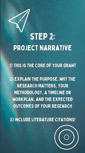 How to write a grant proposal for research