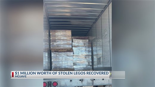 $1 million worth of stolen Legos recovered in Mojave