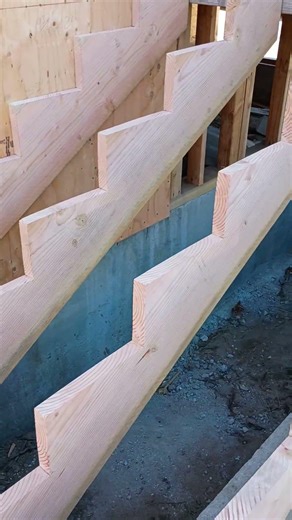 Zapons - How to cut and install 4-2x14 Stair Stringers - Video Shorts - Stair Stringers Service