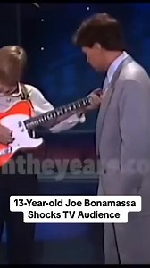 622K views · 4.6K reactions | 13-year-old Joe Bonamassa showing his skills on TV  ▪️▪️ #joebonamassa #guitar #guitarist #guitarplayer #guitarriff #guitarchords #guitarsolo #guitarsdaily #guitarpost #guitarhero #guitarlegend #guitarplaying #guitarvideos #guitaristsvideos #guitararchives #archives #tv #tvshow | guitaristes.officiel | Facebook