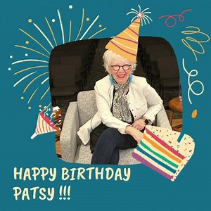 🎉🎉🎉Team Patsy taking over to wish you a very happy Birthday! 🎉🎉🎉 | Patsy Clairmont
