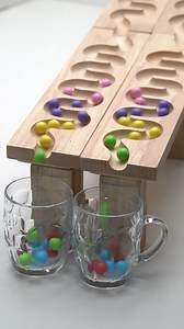 3.6M views · 6.7K reactions | Marble Run ASMR: Double Haba Wave Slope, Water Glass,#shorts #marblerun | Kids Toy TV | Facebook