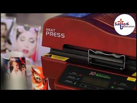 How to use 3D Vacuum Press Heat Press Machine | Complete Tutorial