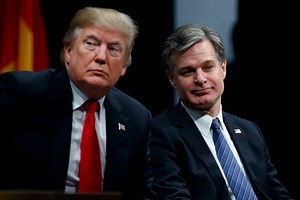 Trump takes victory lap over Wray's resignation from FBI: 'A great day'