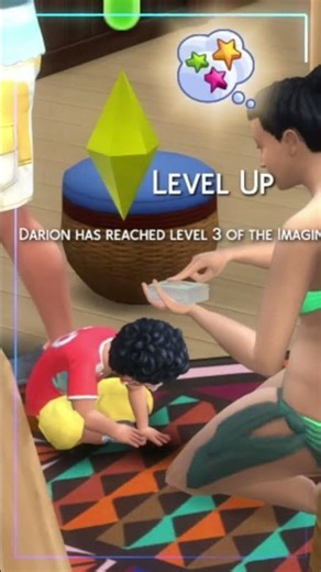 🐣 Imagination skill rewards| The Sims 4 #videogames #sims4 #shorts