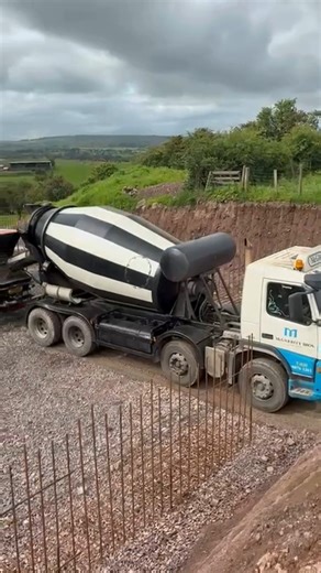 14K views · 46 reactions | Fresh ready‑mix loaded up and straight...